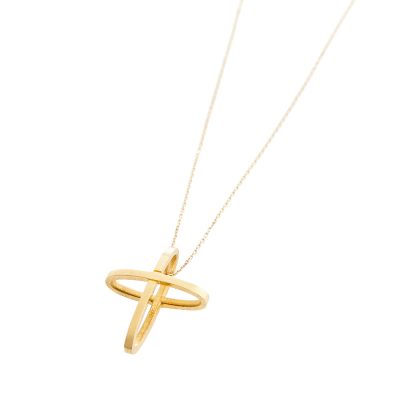 Arrow - A sophisticated, and special cross with tight lines that will impress through its simplicity.

Gold 14k

The price includes the chain.

Dimensions: 2.1cm x 1.1cm