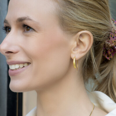 Clio Gold Earrings - 