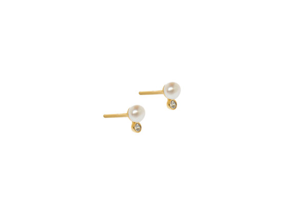 Elegant Pearl Earrings - 