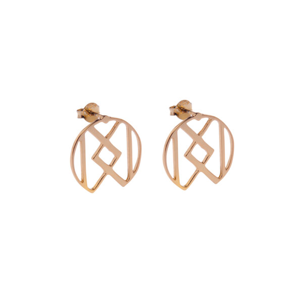 Signature Earring - Rose Gold - 