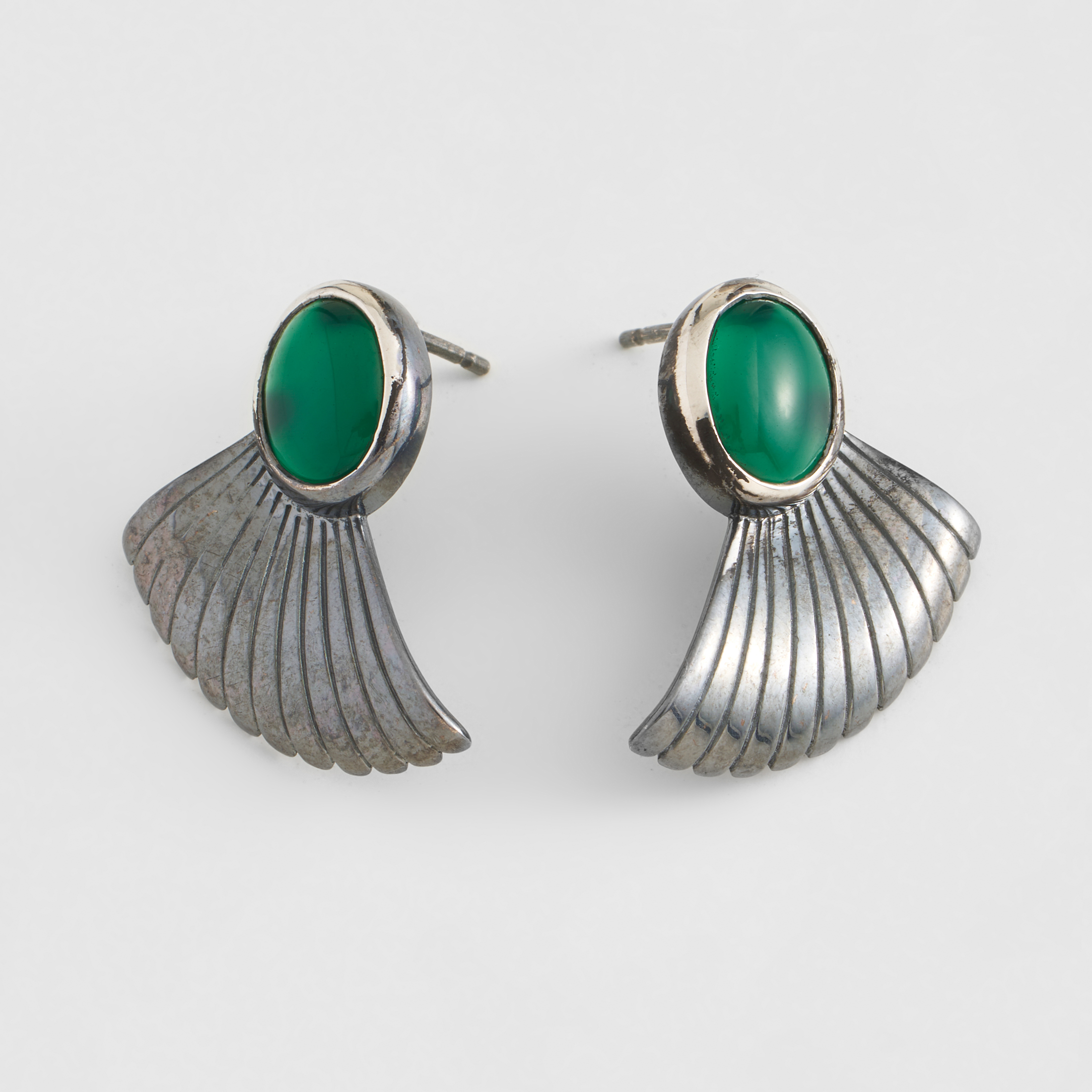 Hermes Emerald Earrings - 