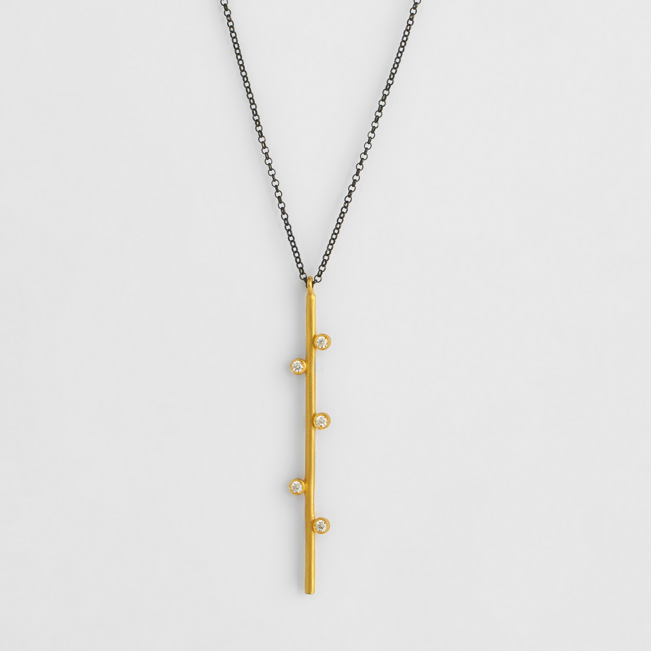 Sticks Gold Necklace - 