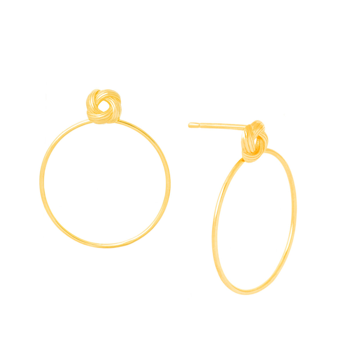 Bond of Love Hoop Earrings - 