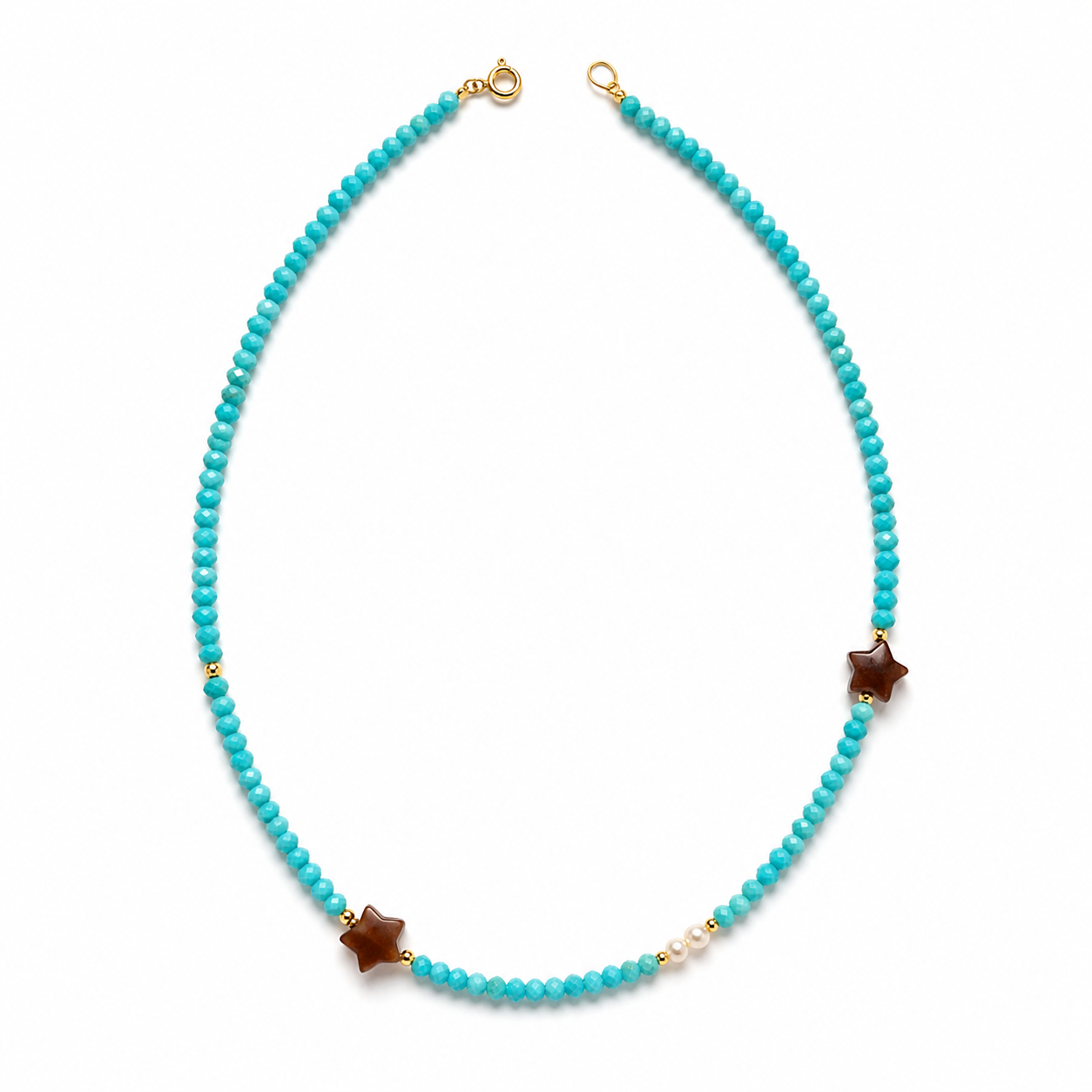 Aqua Star Necklace - 