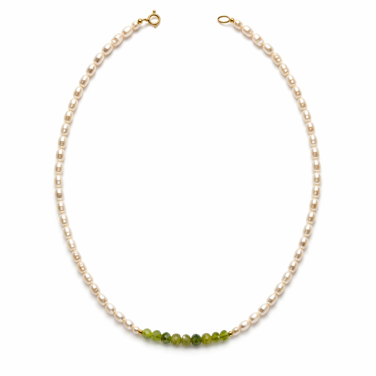 Peridot Whisper Necklace - 