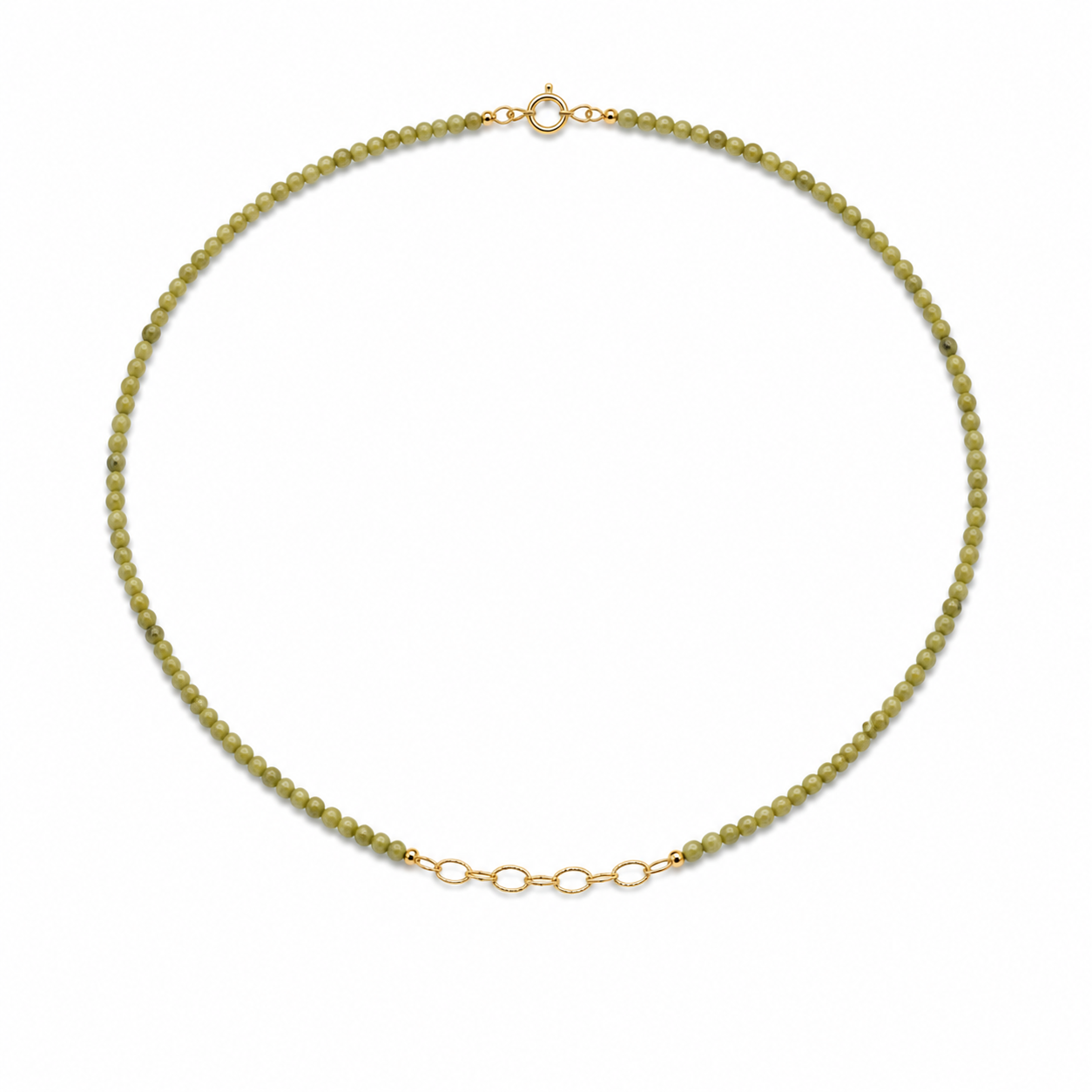 Moss Link Necklace - 